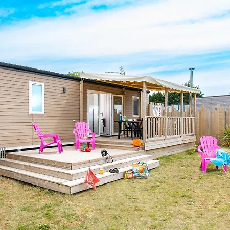 Camping Les Carolins Saint-Lo-d'Ourville Exterior photo